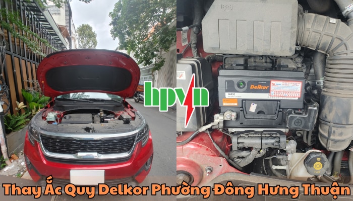 Đại l&yacute; ắc quy Delkor phường Đ&ocirc;ng Hưng Thuận