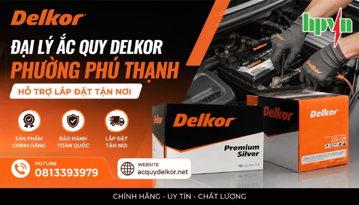 Nhu Cầu Thay B&igrave;nh Ắc Quy Delkor Phường Ph&uacute; Thạnh