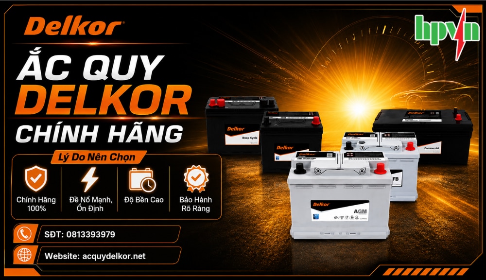 Ắc Quy Delkor