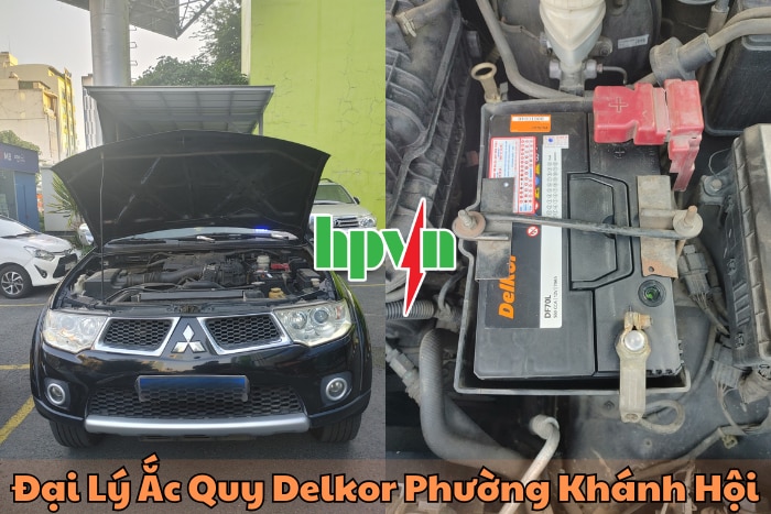 Ắc Quy Delkor Phường Khánh Hội Cho Xe Ô Tô Gia Đình Và Xe Dịch Vụ