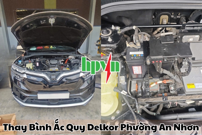 Ắc Quy Delkor Phường An Nhơn – Chính Hãng 100%, Lắp Đặt Tận Nơi