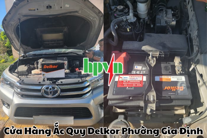 Ắc Quy Delkor Phường Gia Định Giá Tốt– Chính Hãng Cho Ô Tô