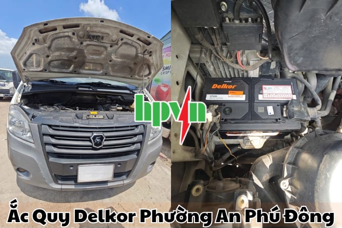 Ắc Quy Delkor Phường An Phú Đông – Giao Nhanh, Lắp Đặt Tận Nơi 24h