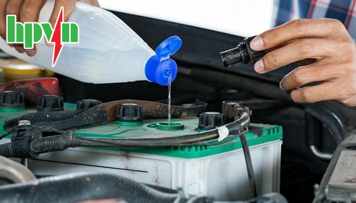 Mức điện dịch ắc quy thấp hơn tiêu chuẩn